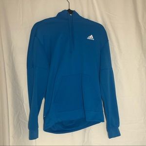 Men’s blue Adidas hoodie